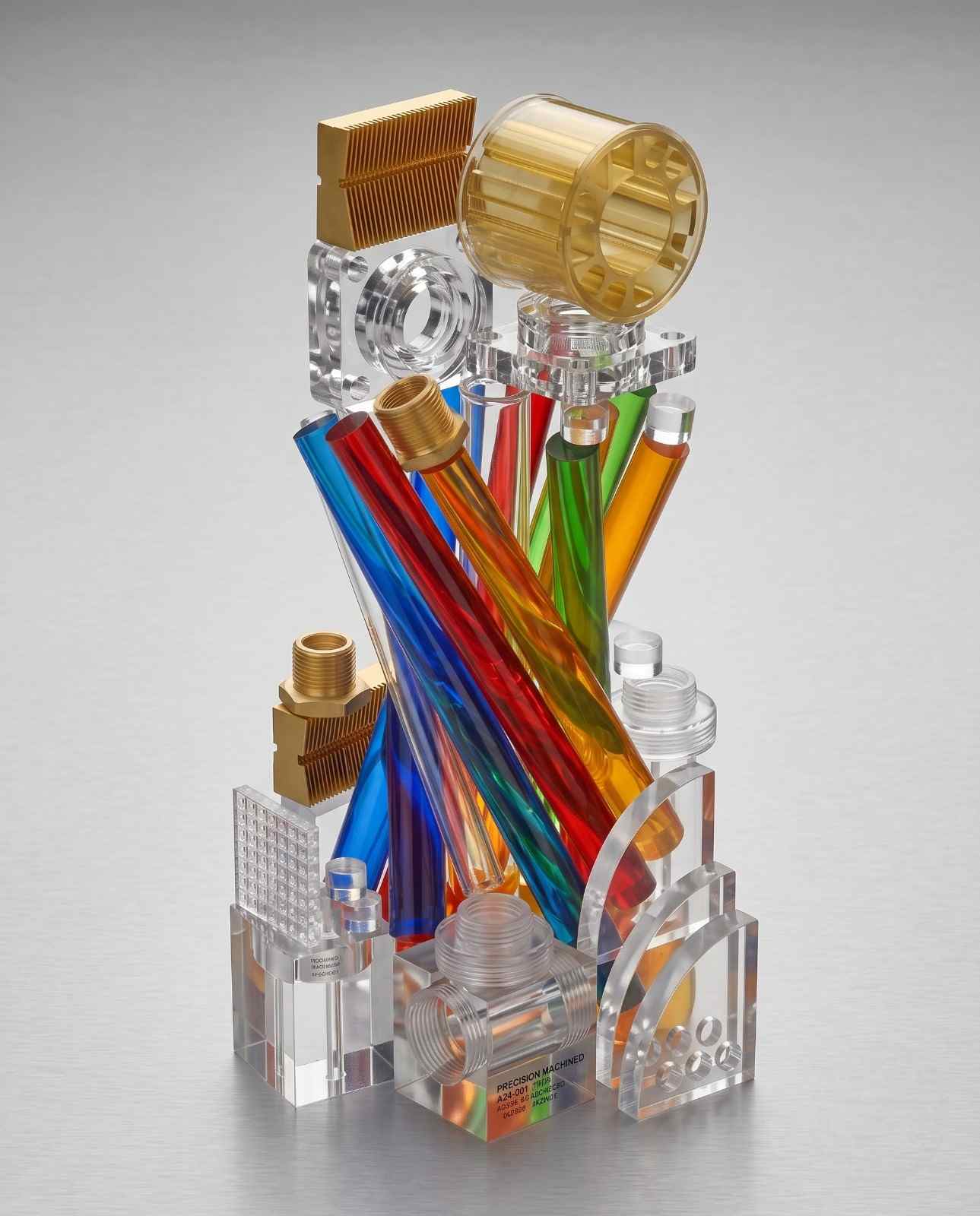 Acrylic sheets, rods, and custom transparent profiles