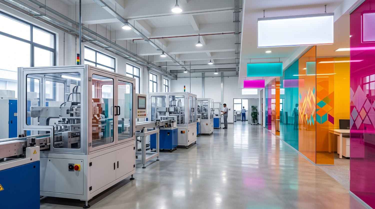 Acrylic used in signage and decorative windows