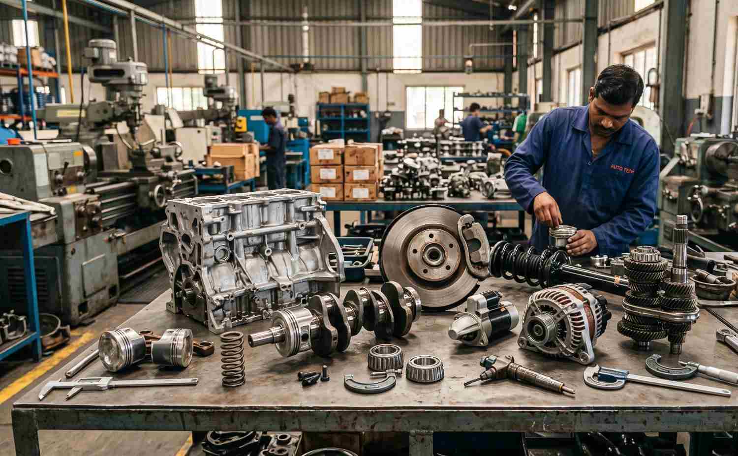 Automotive components manufacturing