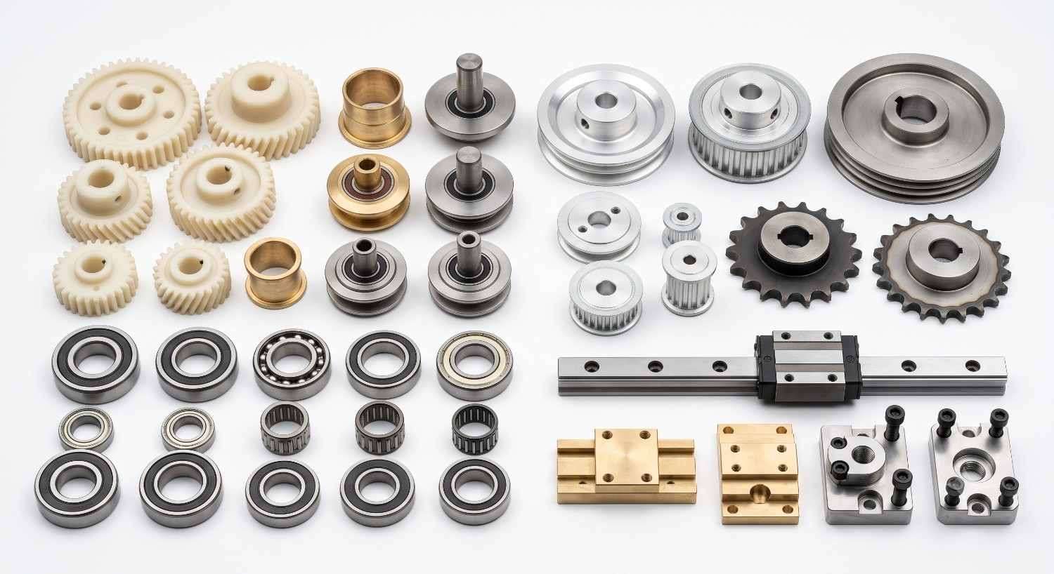 Machined cast nylon gears and sprockets