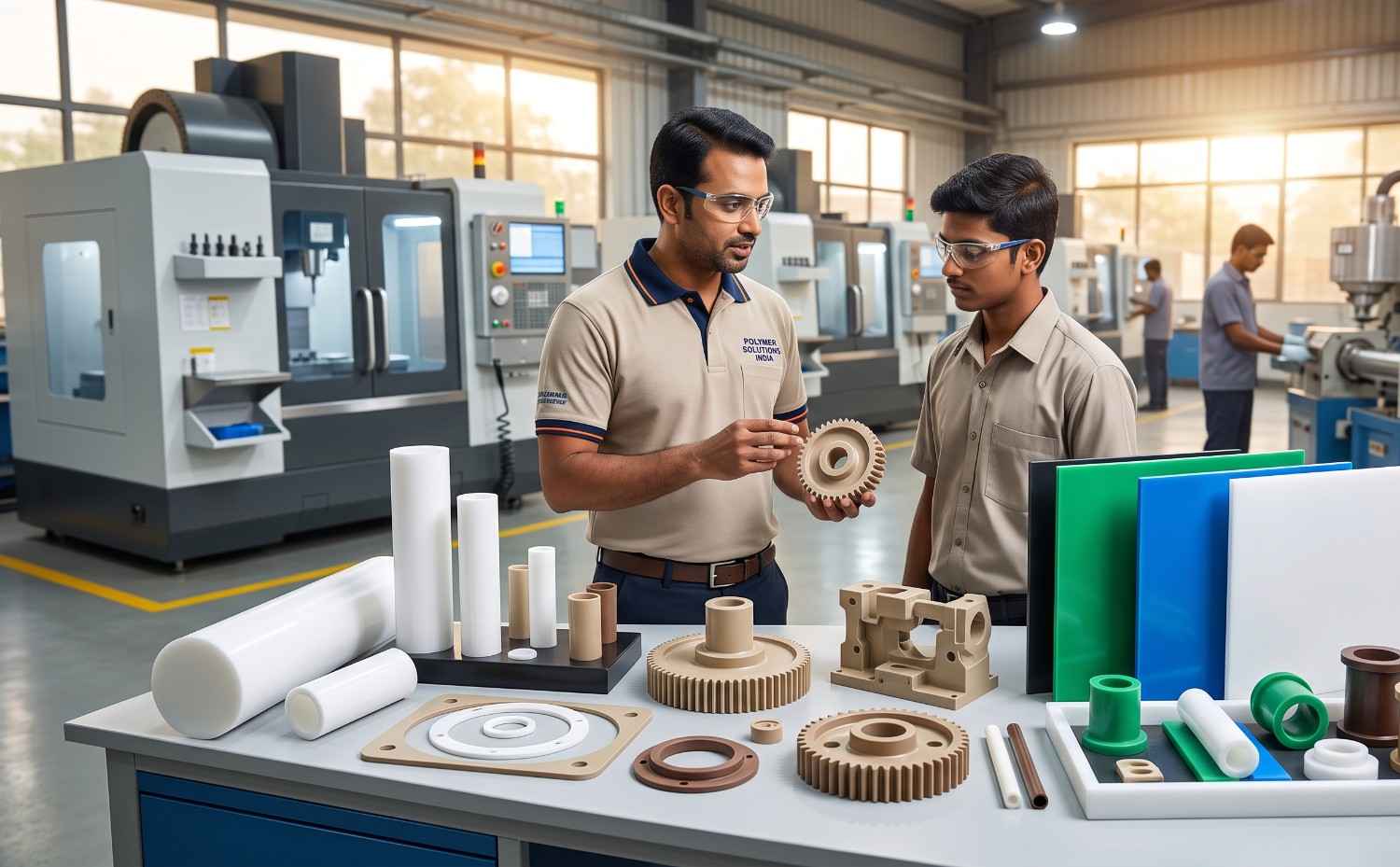 Engineering plastic components