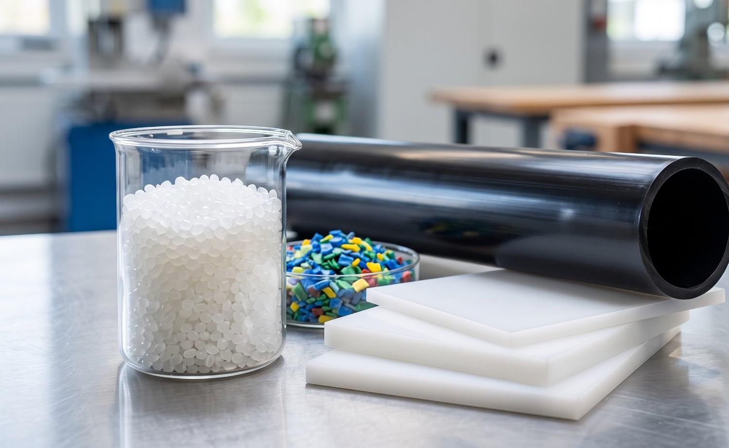 HDPE plastic component