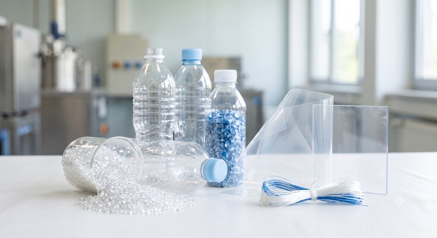 PET plastic component