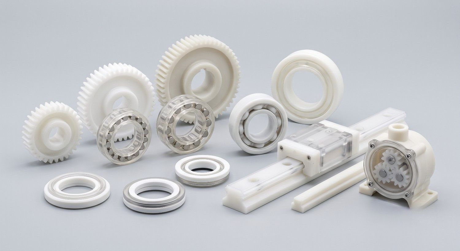 PET utilized in specialized gears and housings