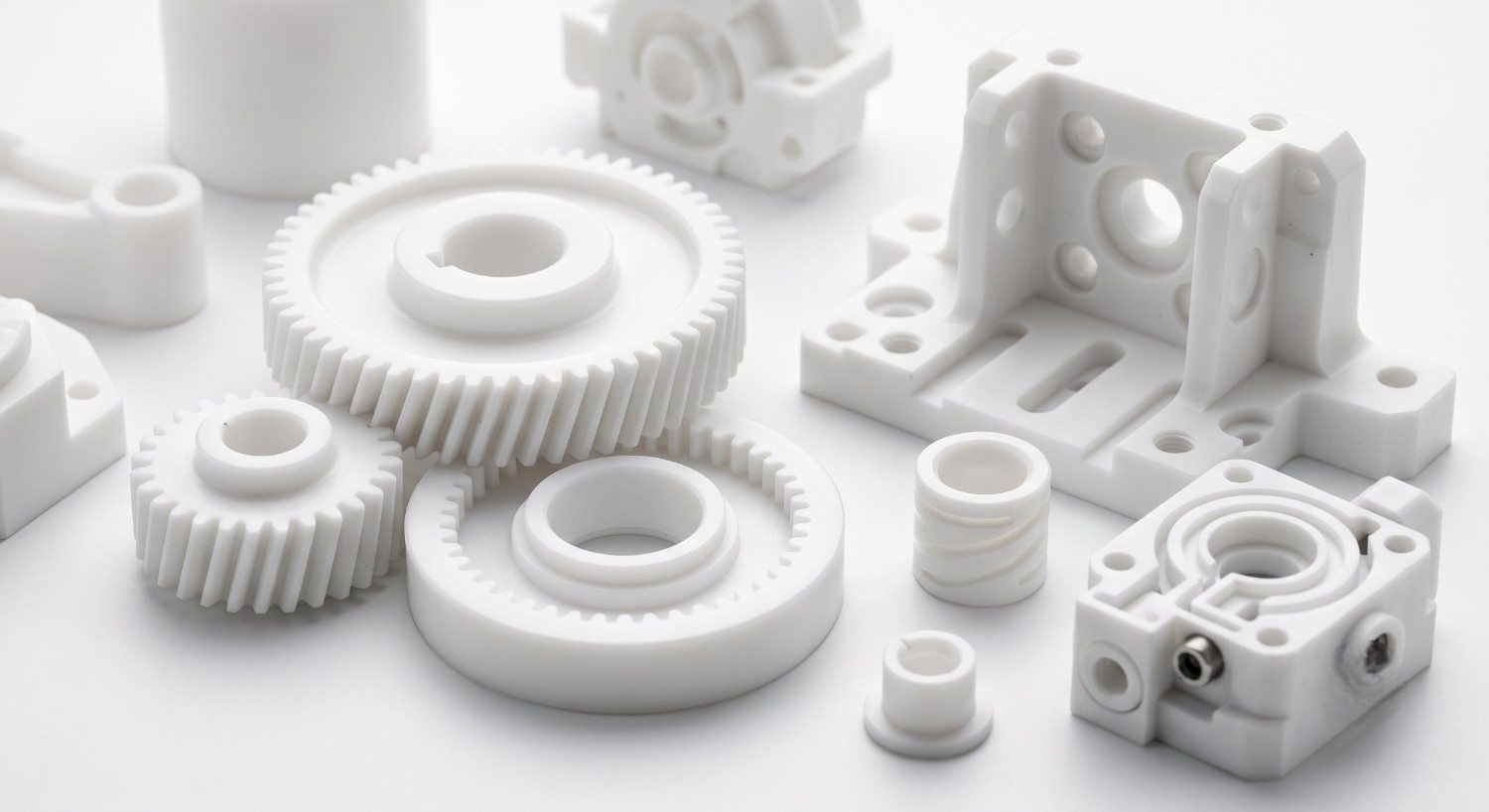 Machined POM and Acetal engineering plastic components