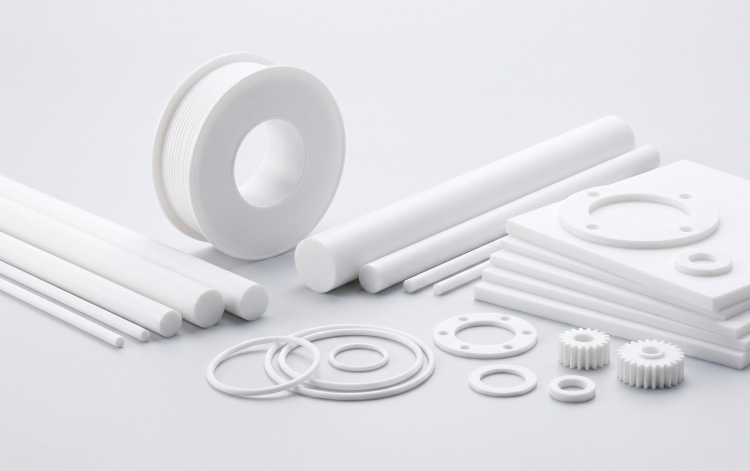 PTFE fluoropolymer component