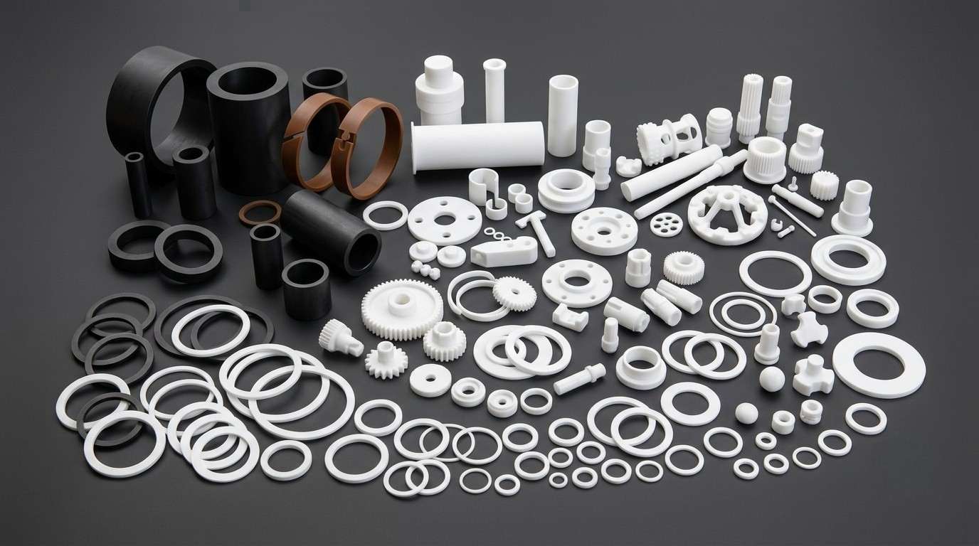 CNC machining of custom PTFE parts