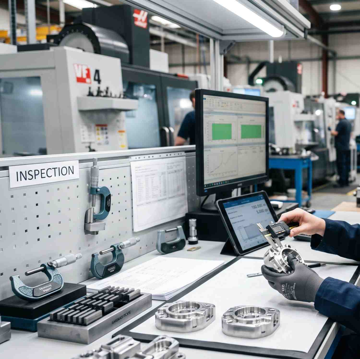 Quality inspection of components